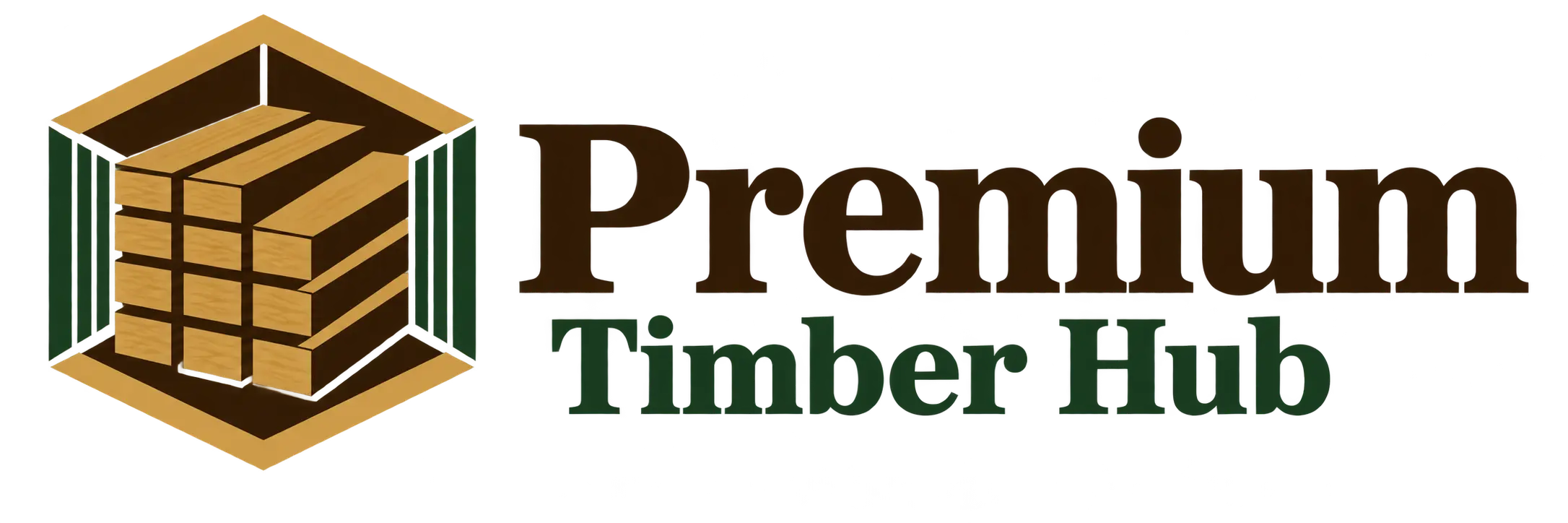 Premium Timber Hub logo with text
